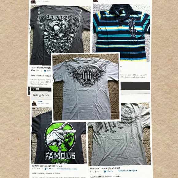 5 shirt bundle for @apat2008