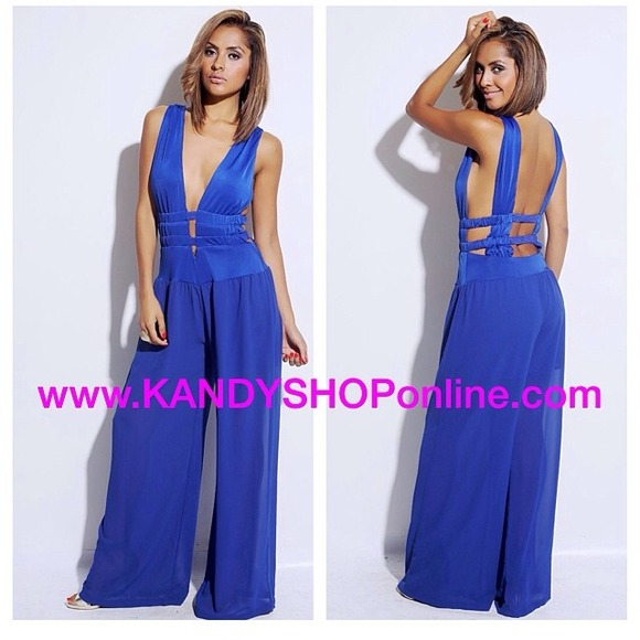 Blue Jumpsuit