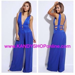 Blue Jumpsuit