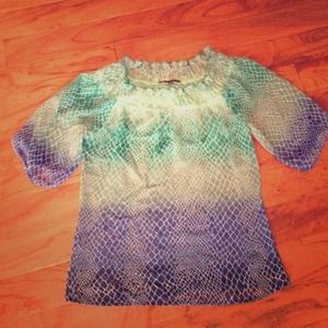 Ombré blouse