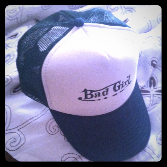 Bad Girl Green Mesh Cap