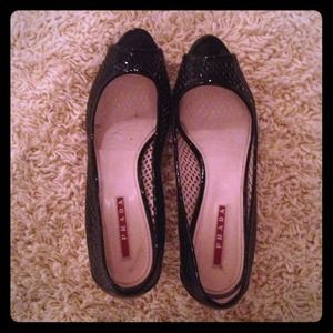 Prada black pumps
