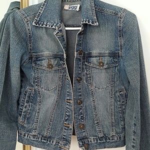 **BUNDLED** Denim jacket & jewelry