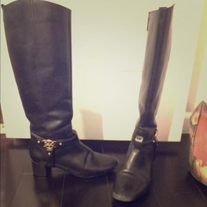 Tory burch riding boots size 7