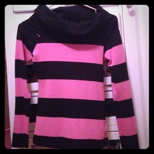 Black and Pink striped sweater