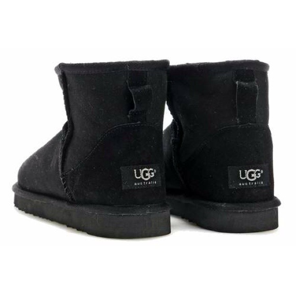 Women's Mini Ugg Boots (Black)