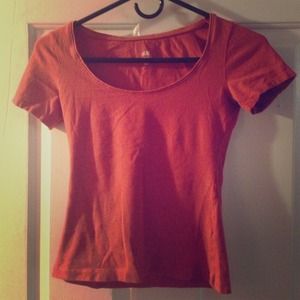 Peachy colored top