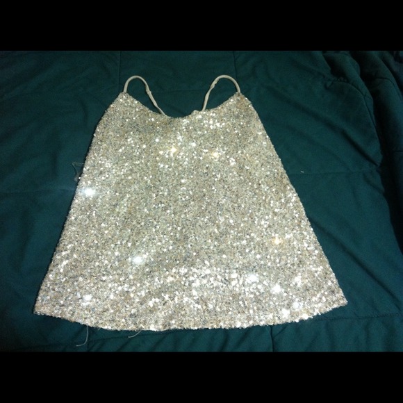 Sequin top