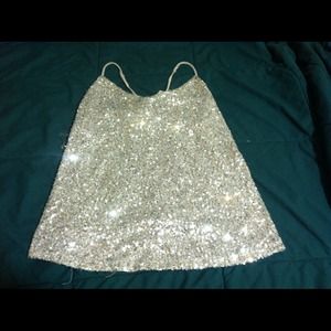 Sequin top