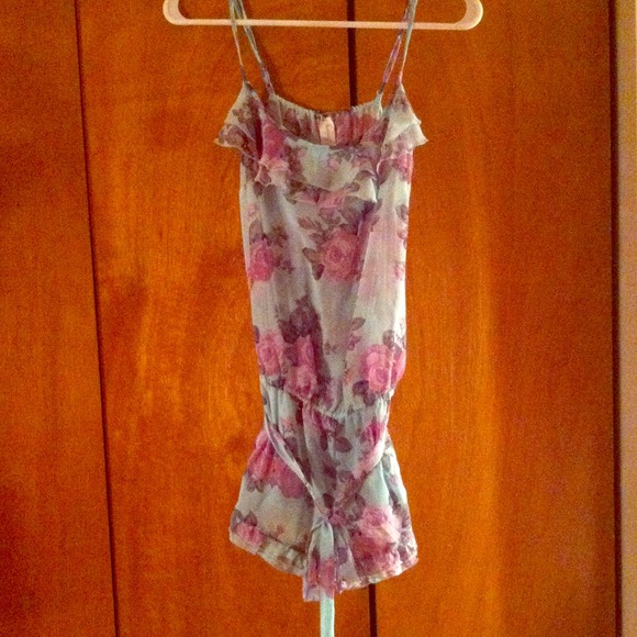 REDUCED PRICE F21 Lingerie Floral Romper