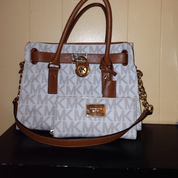 Michael Kors Hamilton Logo Satchel &
