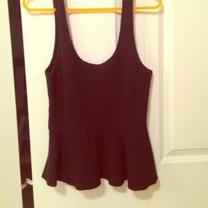 Anthropologie Peplum Tank
