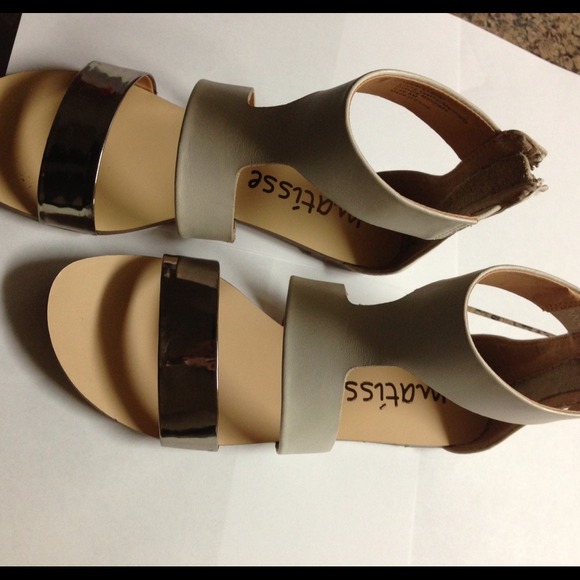 Matisse Marcus sandals size 8 ivory color *NEW
