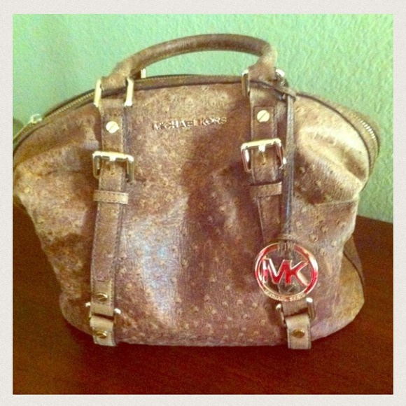 🚫on hold🚫Michael Kors distressed ostrich  bag