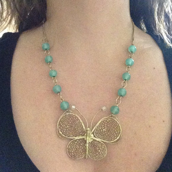 💋Reduced💋Cam & Zooey Butterfly Necklace