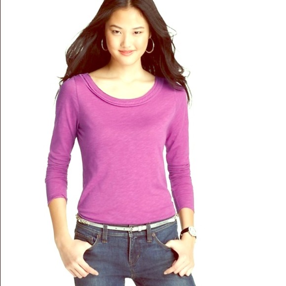 Boatneck tee