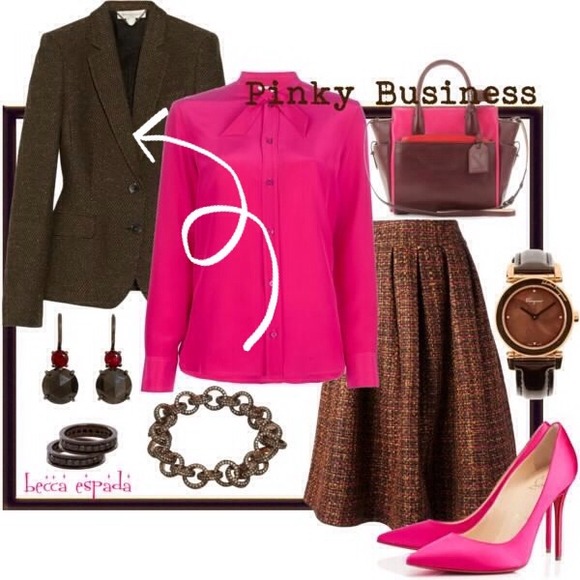 Chocolate brown blazer