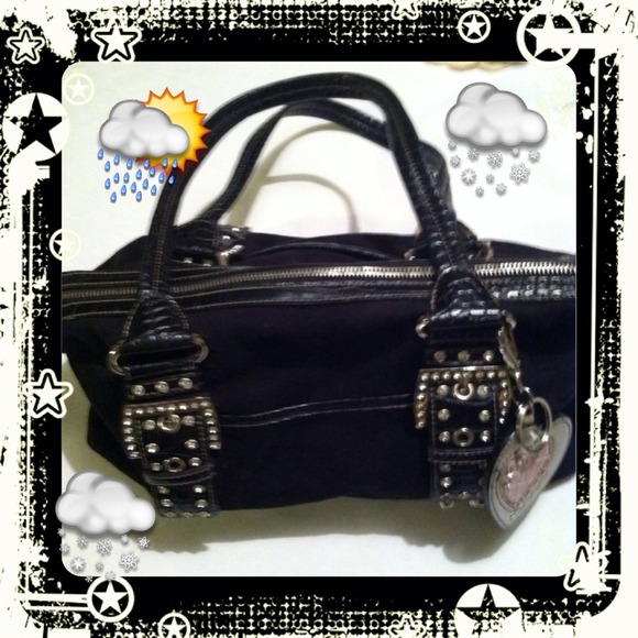 ⚡☁⚡Style ⚡⚡Katie Black Suede Pocketbook ⚡⛅⚡