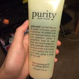 Philosophy facial cleansing gel