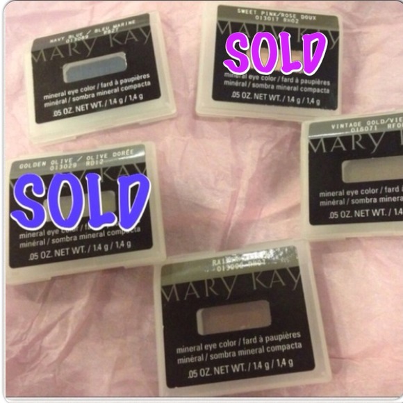 Choice of new Mary Kay Mineral Eye Colors-4 shades