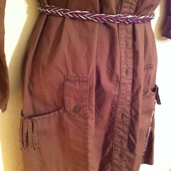 Military Inspired Tunic Dress - Picture 3 of 3