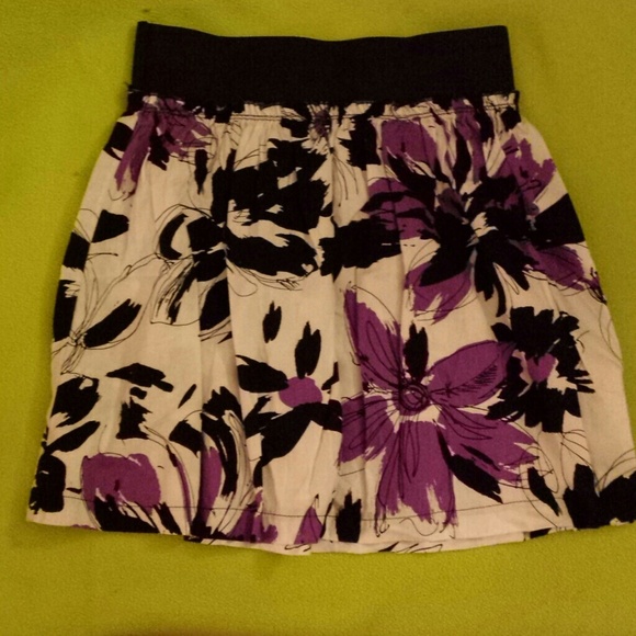 Floral Purple skirt