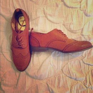 Brown oxfords