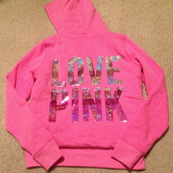 VS Bling Fur Hoodie!