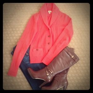 Lilly Pulitzer Shawl-Collar Sweater