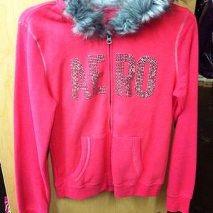 Aeropostale fur jacket