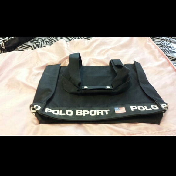 NAVY BLUE RL POLO SPORT TOTE - Picture 2 of 2