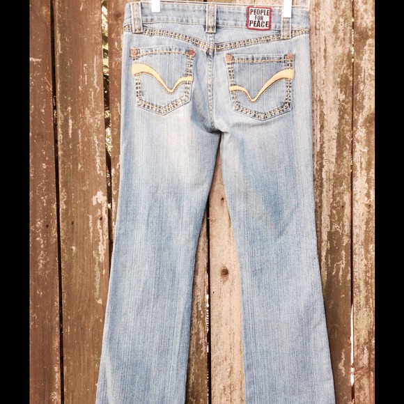 ๐SOLD๐ People for PEACE jeans ๐โ๏ธ29X33 - Picture 3 of 4