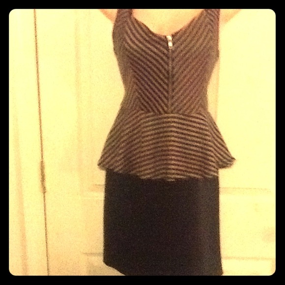 ❤SOLD❤cute peplum dress
