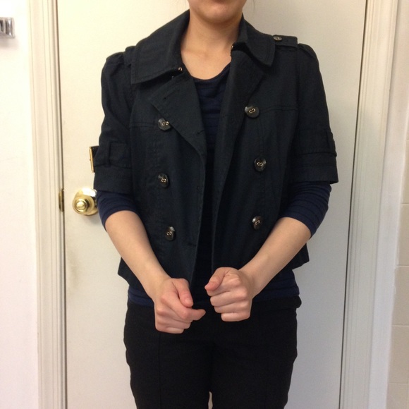 🎉2x Host Pick🎉 Juicy Couture trench jacket - Picture 4 of 4