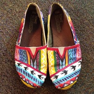 Hand painted TOMS