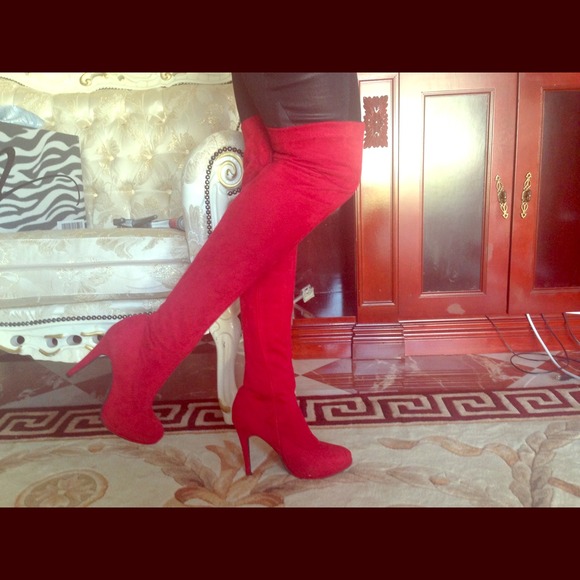 Host Pick! ❄Thigh high suede boots