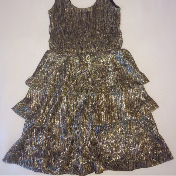 PRICE CUT ✂️H&M Gold & Silver Party Dress - Picture 2 of 4