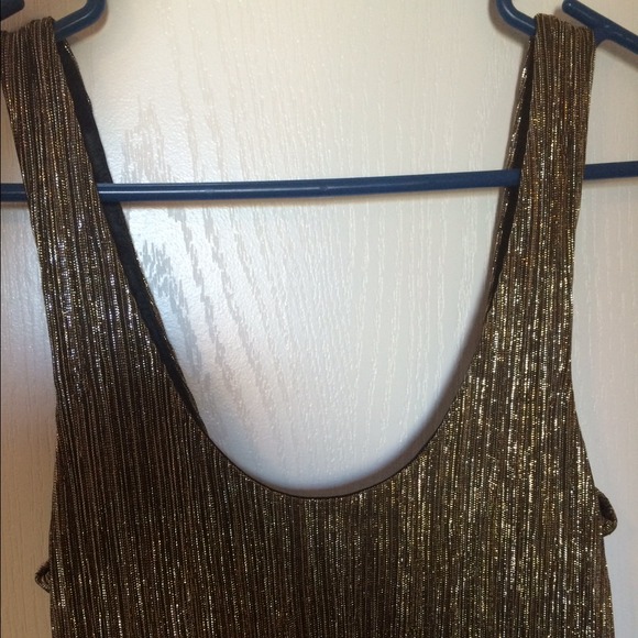 PRICE CUT ✂️H&M Gold & Silver Party Dress - Picture 3 of 4