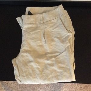 Tan capris excellent condition
