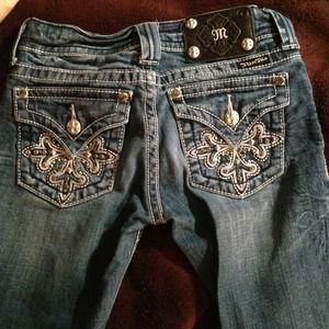 Size 24 Boot Cut Miss Me Jeans!