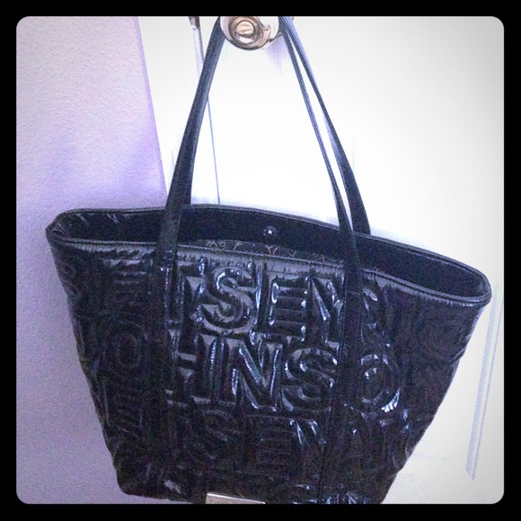 Beautiful Black Betsey Johnson Purse