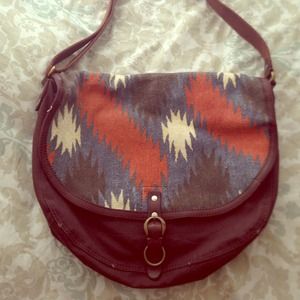 Lucky Brand Tribal Print Cross-body Bag