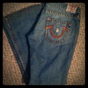 True religion Joey flare leg. Size 31