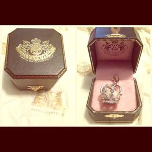 Juicy Couture Silver Crown Charm