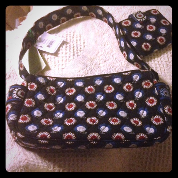 Vera Bradley Night Owl Maggie purse n wallet NWT