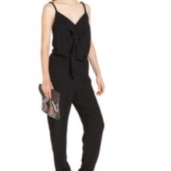 RACHEL ROY JUMPSUIT JOSEPHINE V-NECK RUFFLE - Picture 3 of 3