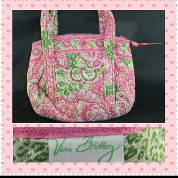 SOLD IN BUNDLE - Cute Vera Bradley Petal Pink Mini - Picture 1 of 3