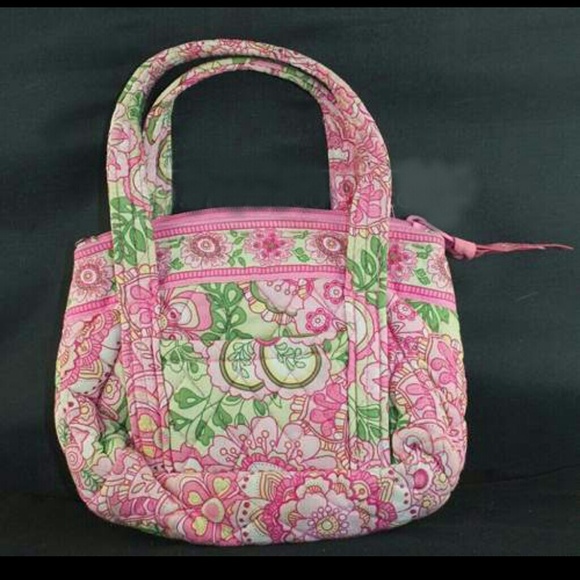 SOLD IN BUNDLE - Cute Vera Bradley Petal Pink Mini - Picture 2 of 3