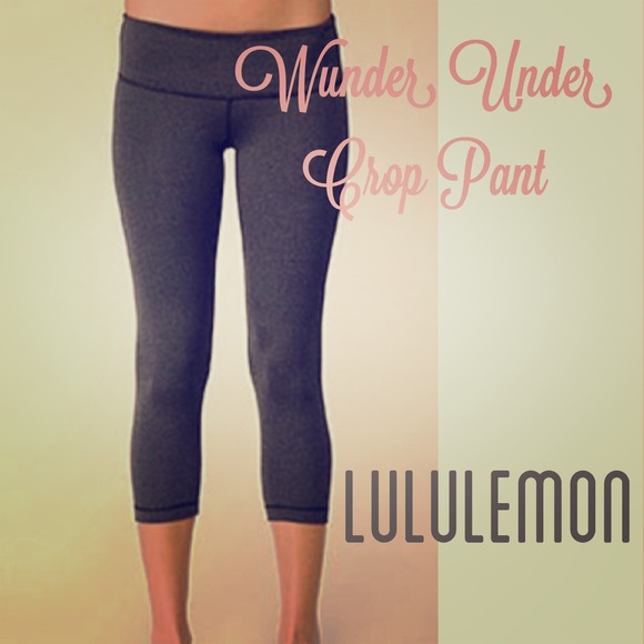 Lululemon Wunder Under Crops