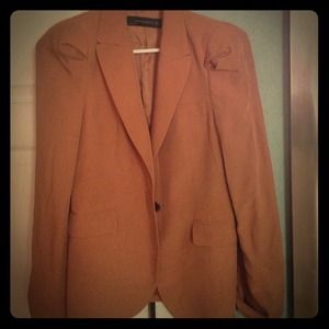 Zara camel color blazer